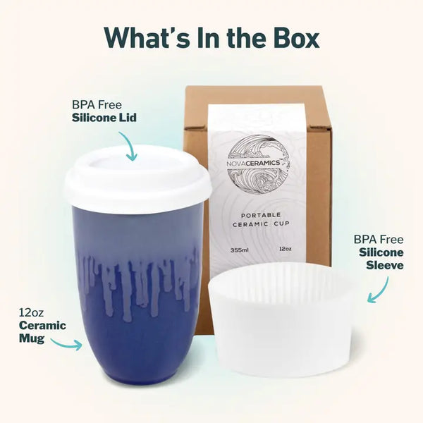 Neptune 12oz - Ceramic Travel Mug