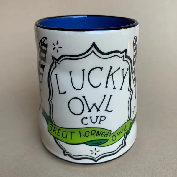 Lucky Great Horned Owl - Spark Cup XLarge