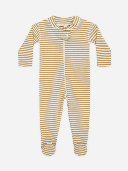 Zip Longsleeve Sleeper Footie - Honey St