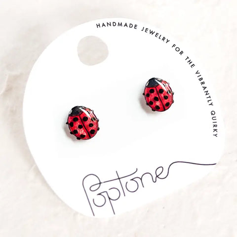 Ladybug Earrings