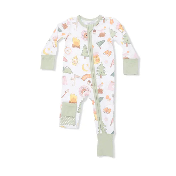 Convertible Romper - Camping Pink