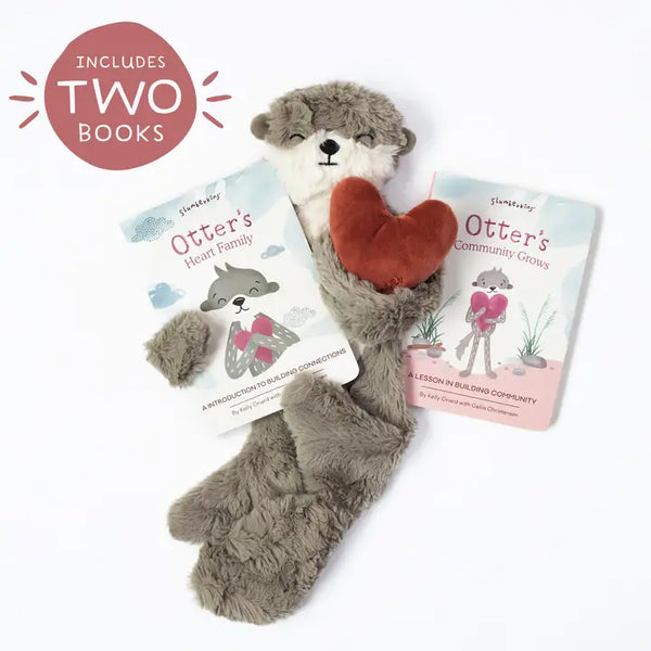 Otter's Building - Plush Snuggler Set