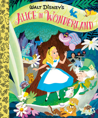 Alice In Wonderland - Little Golden Book Board Book