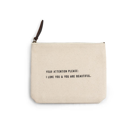 Your Attention Please - Canvas Bag