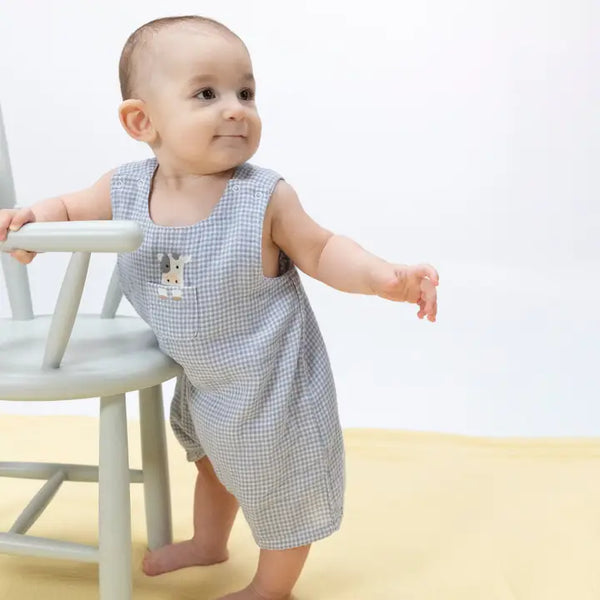 Jon Jon with Short Sleeve Bodysuit - Cute Farm Animals