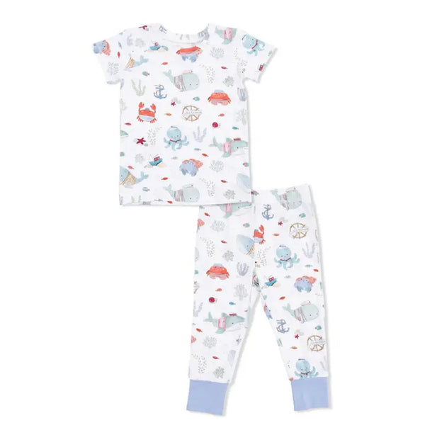 S/S Loungewear Set - Sailor Sea Creatures