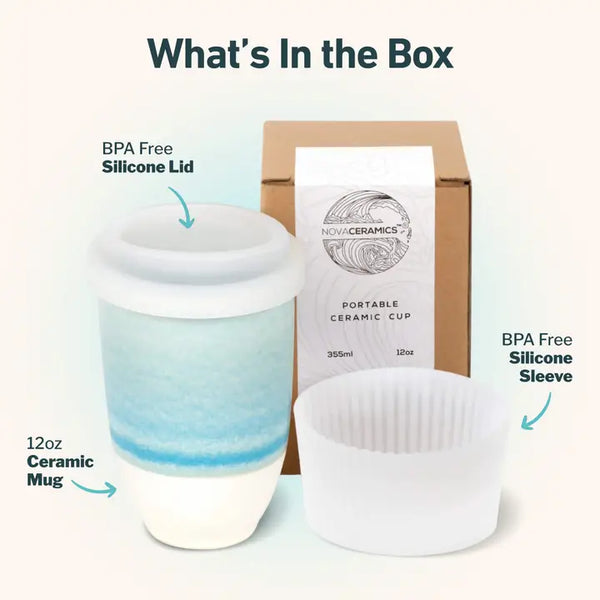 Lagoon 12oz - Ceramic Travel Mug