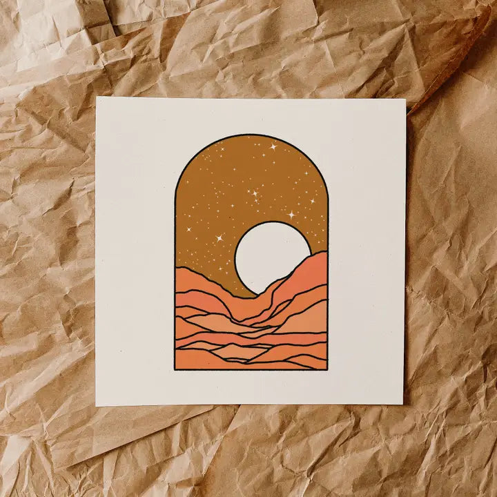 Golden Night - Print