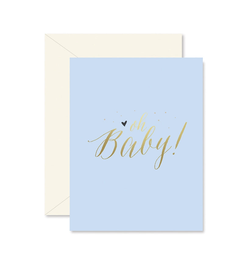 Blue Oh Baby! - Baby Card