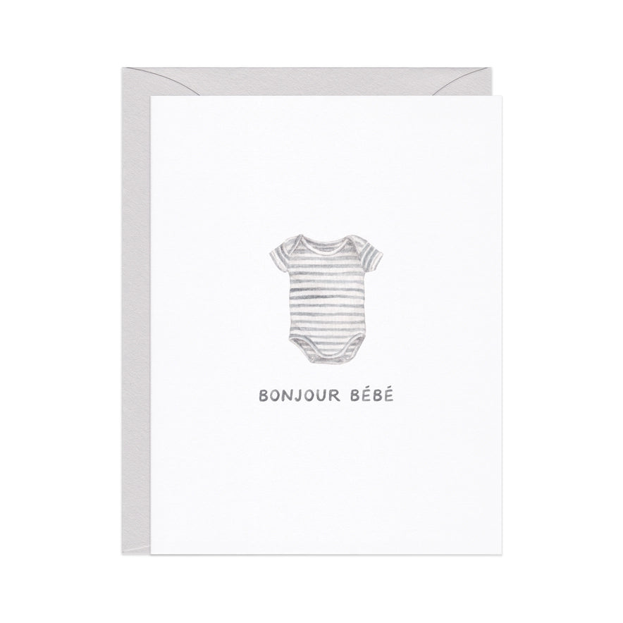 Bonjour Bebe - Baby Card