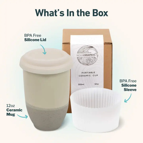 Mist 12oz - Ceramic Travel Mug