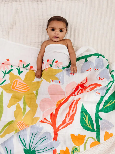 Cottage Garden Swaddle