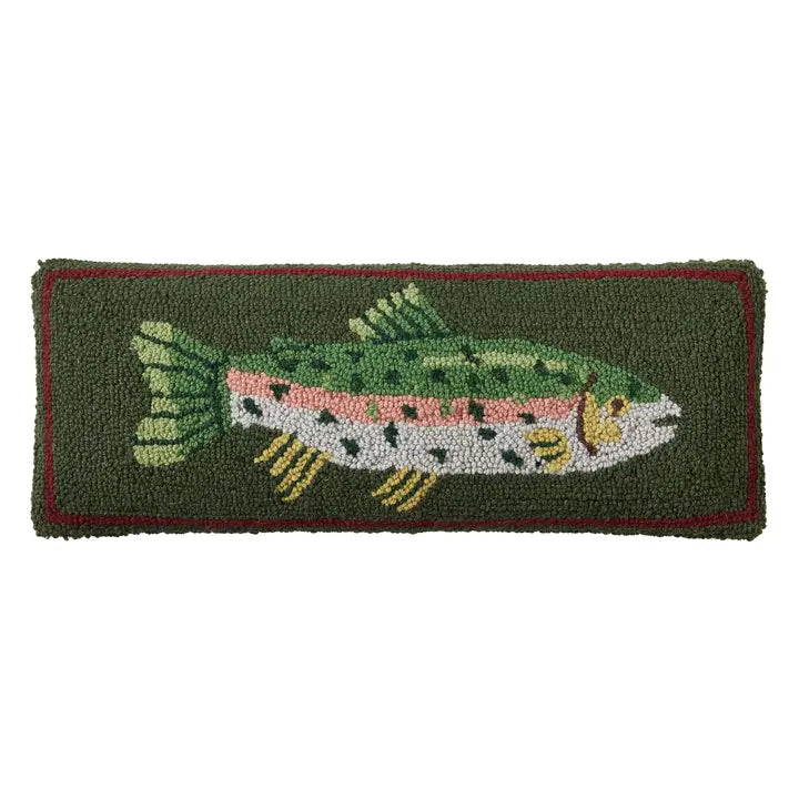 Camp Wandawega Trout Hook Pillow