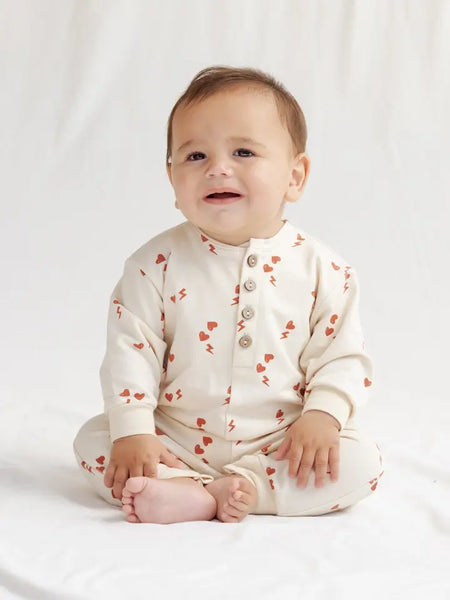 Relaxed Jumpsuit - Electric Heart