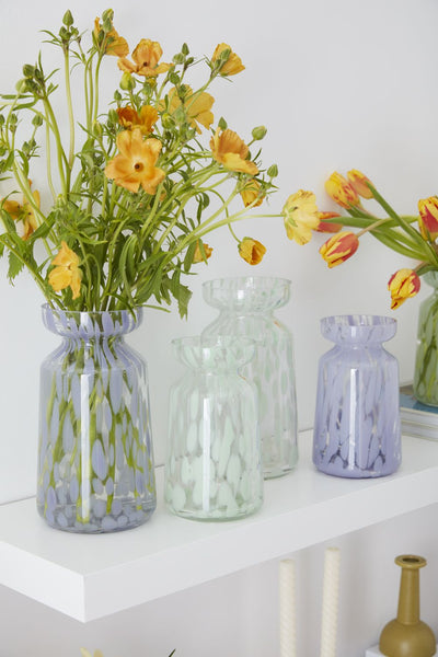 Cambria Vase - Tall + Green