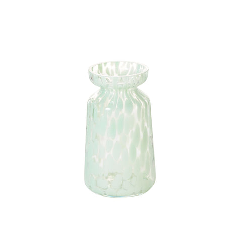 Cambria Vase - Short + Green