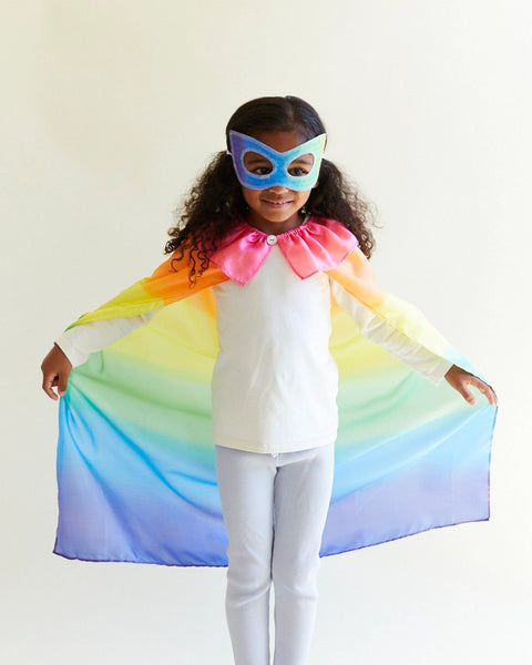 Silk Cape - Rainbow