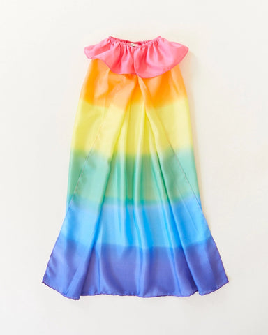 Silk Cape - Rainbow