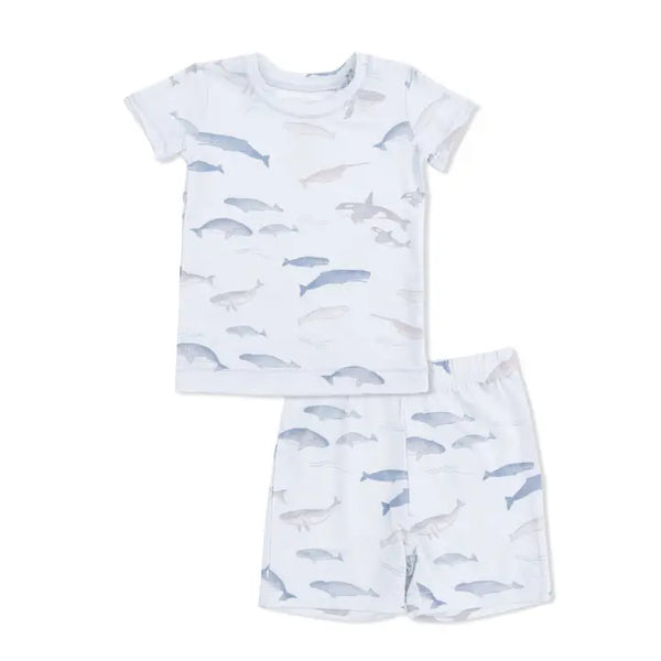 Loungewear Short Set - Little Whales