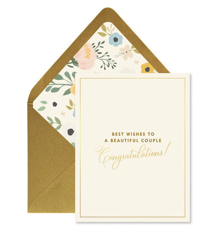 Beautiful Couple - Wedding Card