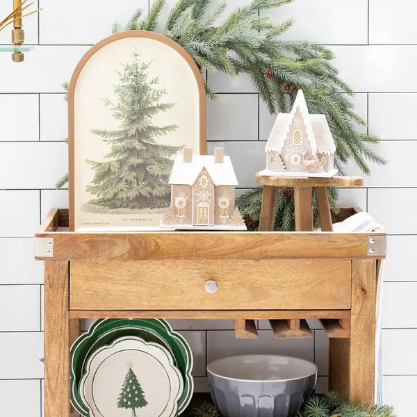 Christmas Tree - Bamboo Tray