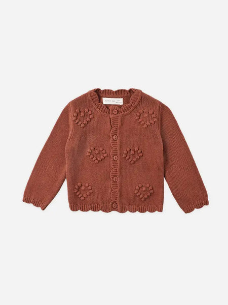 Knit Cardigan - Red