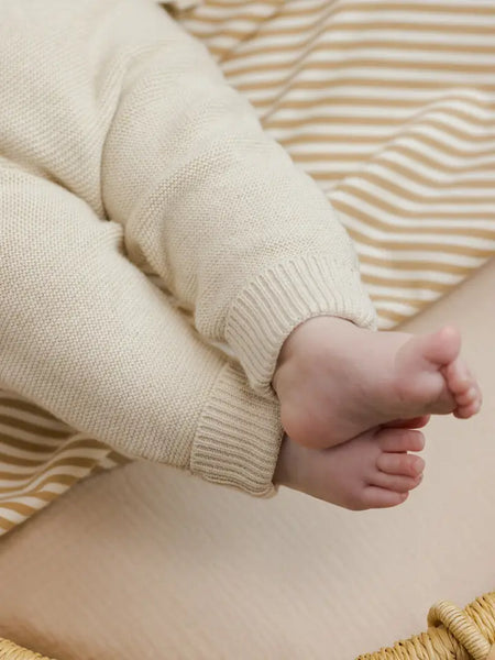 Knit Pant - Heathered Natural