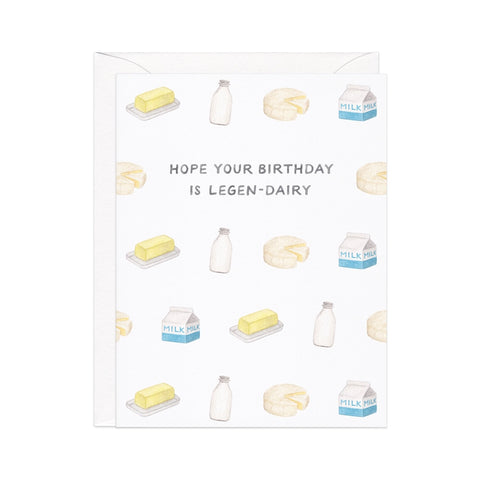 Dairy Lovers - Birthday Card