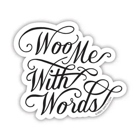 Woo Me - Sticker