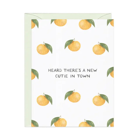 New Cutie In Town - Baby Card