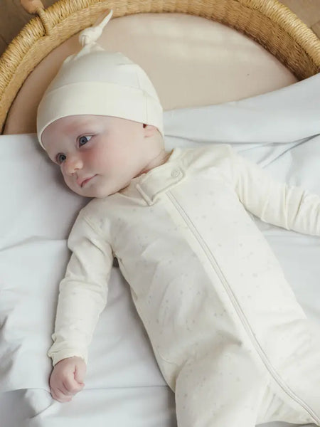 Zip Longsleeve Sleeper Footie - Stars