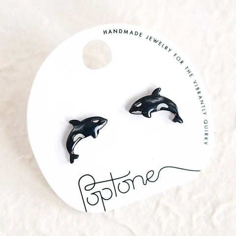 Orca Earrings