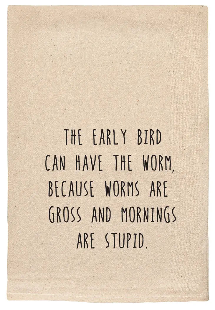 Early Bird - Tea Towel