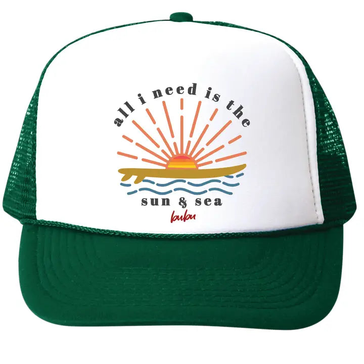Sun And Sea green - Trucker Hat
