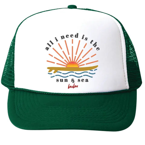 Sun And Sea green - Trucker Hat