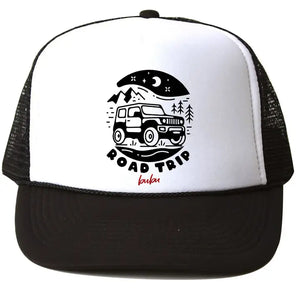Road Trip Black - Trucker Hat