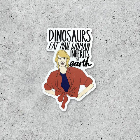 Jurassic Park Eat Man - Sticker