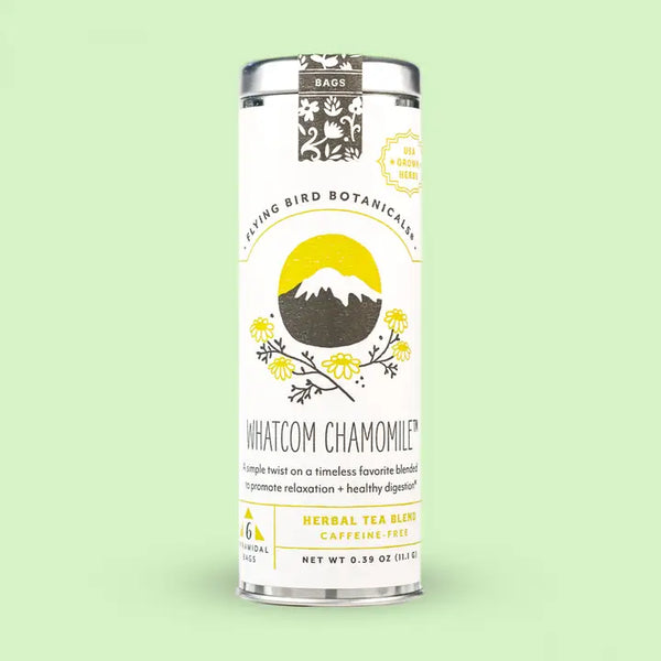 Whatcom Chamomile - 6 Tea Bag Tin