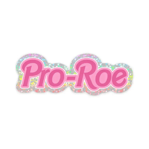Glitter Pro-Roe - Sticker