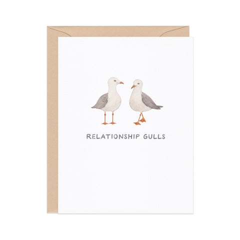 Relationship Gulls - Love Card
