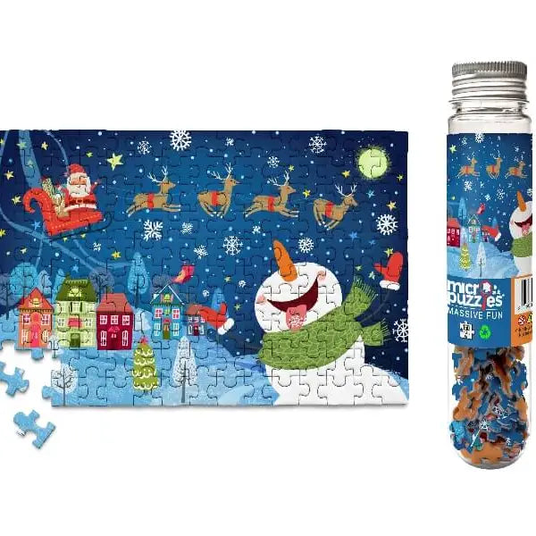 Holiday Here Comes Santa Mini Puzzle - 150 Pieces