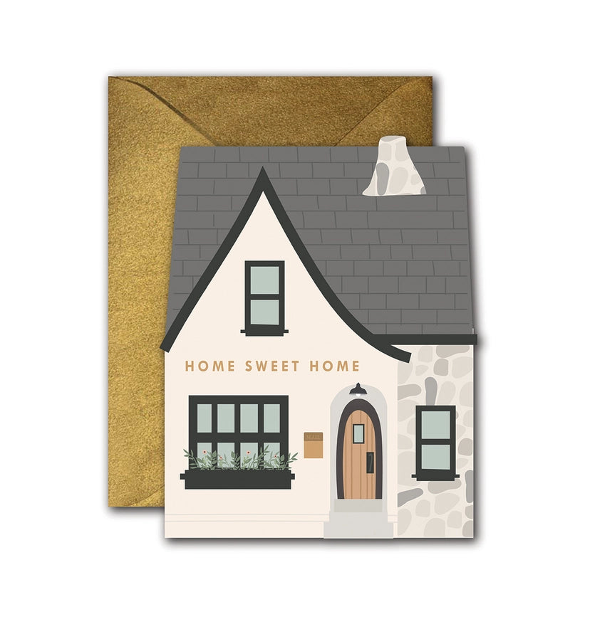 Home Sweet Home Die-Cut - Housewarming Card