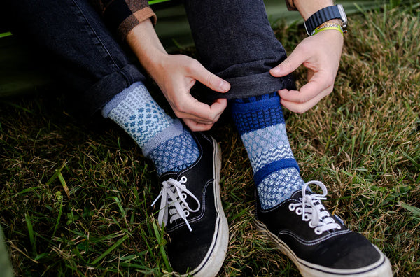 Horizon Crew Socks - Sol Mate Socks