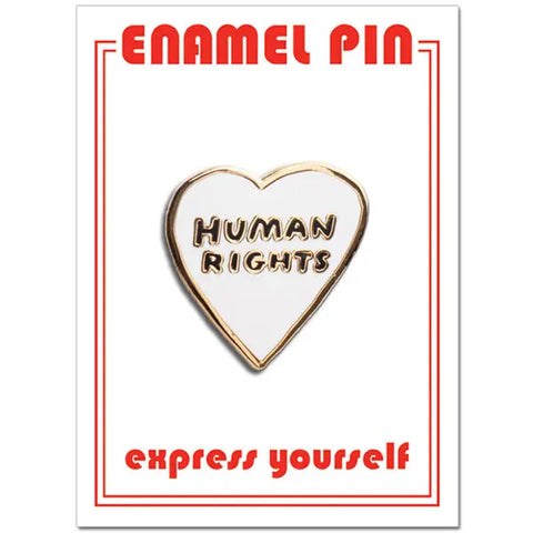 Human Rights Heart - Pin