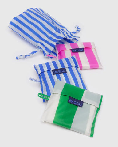 Painted Stripe - Standard Baggu Set of 3