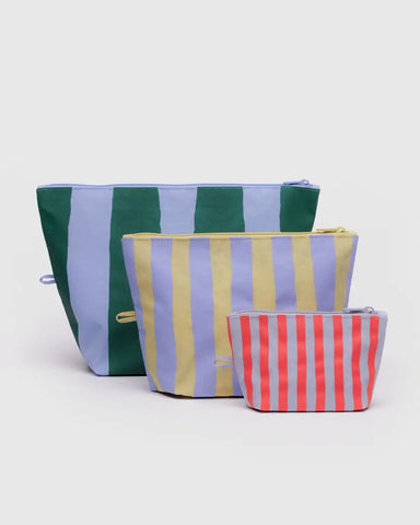 Painted Stripes - Go Pouch Set