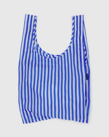 Blue Painted Stripe - Standard Baggu