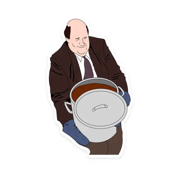 The Office Kevin's Famous Chili - Sticker