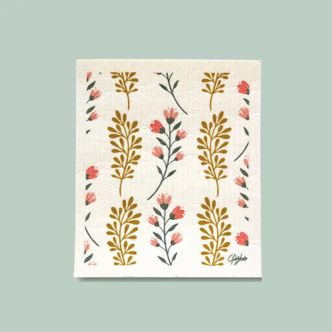 Floral Lace - Swedish Dishcloth