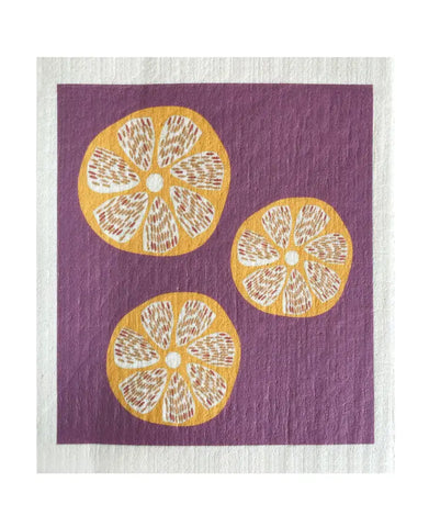 Lemon Slices - Swedish Dishcloth